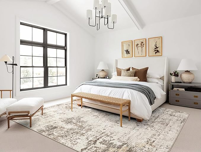 UERMEI 10x14 Washable Area Rug - Image 5