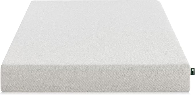 ZINUS 8 Inch Ultima Memory Foam Mattress, Twin, Fiberglass Free, Pressure Relieving, CertiPUR-US Certified, Mattress in A Box, White