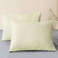 CaliTime Decorative Standard Throw Pillow Covers 26 X 20 Inches Beige | Pack of by CaliTime
