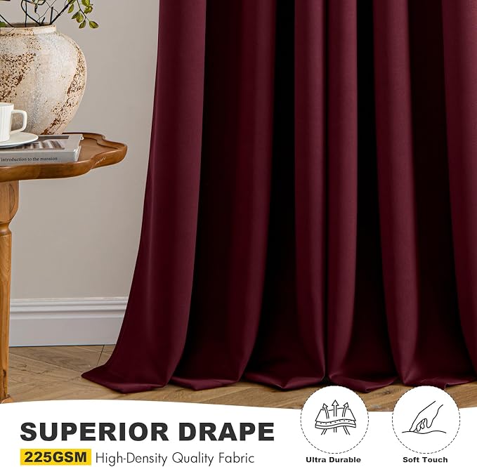 MIULEE Christmas Blackout Curtains - Image 6