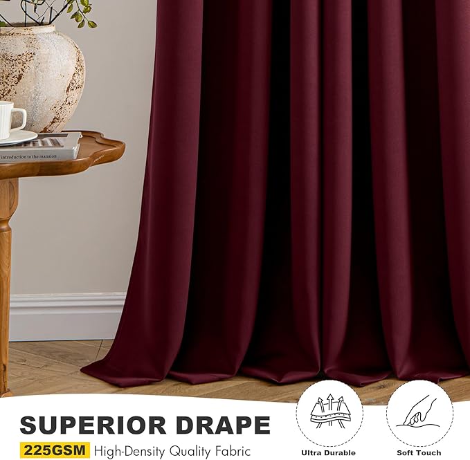 MIULEE Christmas Blackout Curtains - Image 5