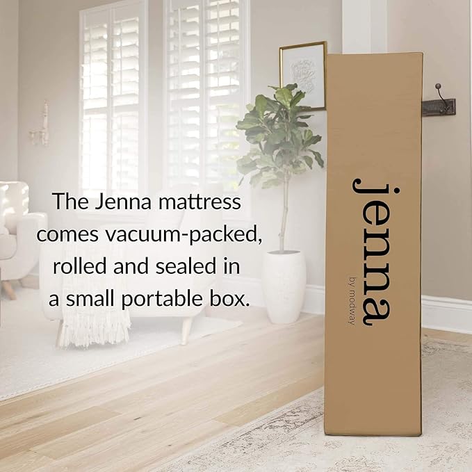 Modway Jenna 8” Innerspring and Memory Foam Narrow Twin Mattress With Individually Encased Coils White