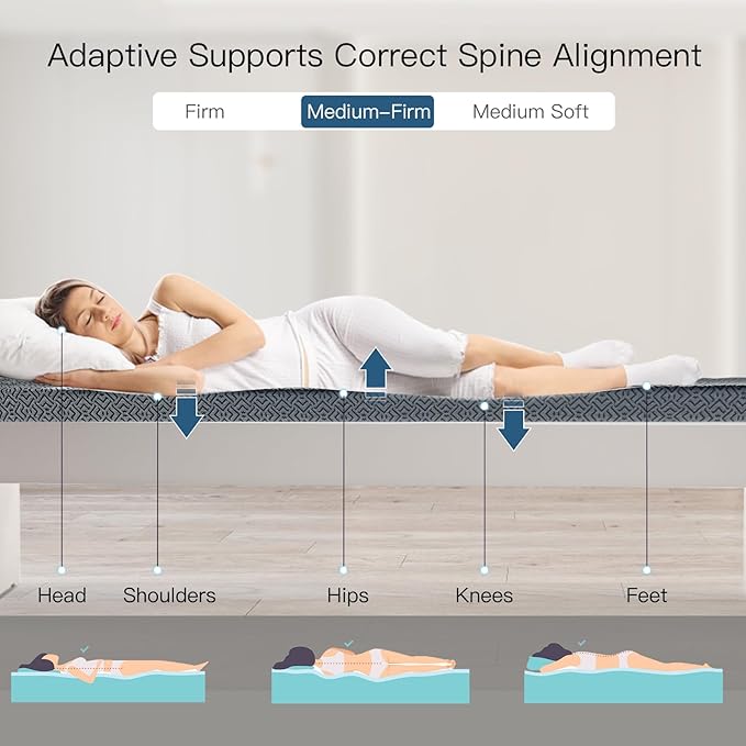 Airensky 2 Inch Memory Foam Mattress Topper, Cooling Gel Infused High Density King (76"x80") Topper with Removable Skin-Friendly Cover, Bed Topper for Pressure Relief Back Pain, CertiPUR-US Certified