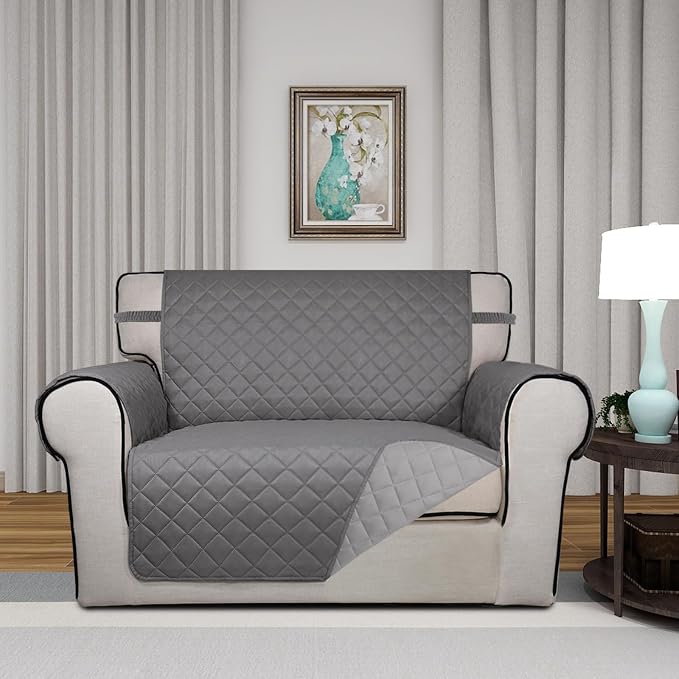 PureFit Reversible Quilted Sofa Cover Dog Couch Covers - Image 2