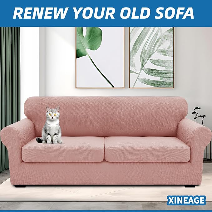 XINEAGE New 3 Pieces Couch Covers - Image 4