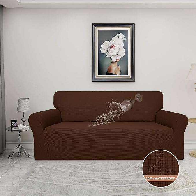 Easy-Going 100% Waterproof Couch Cover, 3 Cushion Couch Slipcover - Image 2