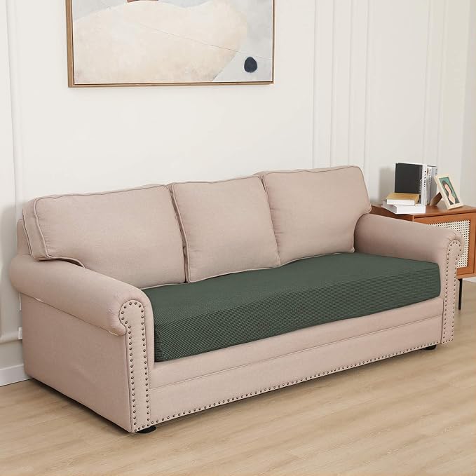 Easy-Going Stretch 1 Piece Couch Cushion Cover - Image 2