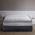 Twin Mattress 11.4 Inch Memory Foam Innerspring Independently Encased Coil Hybrid Mattress - Pillow Top Mattress in a Bag