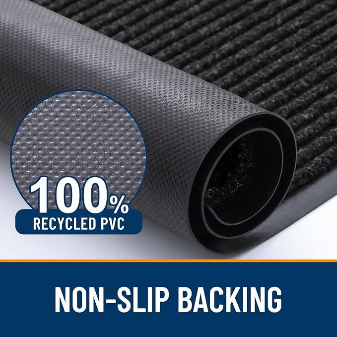 OLANLY Front Door Mat 71x34, Waterproof Heavy-Duty Indoor Outdoor Doormat | - Image 3