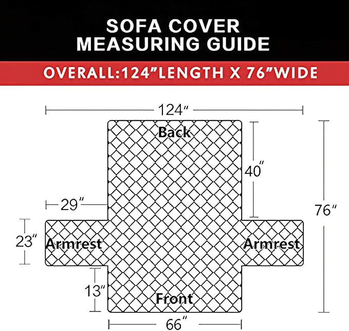 Easy-Going Reversible Couch Cover, 3 Cushion Sofa, Water Resistant Furniture Mat - Image 6