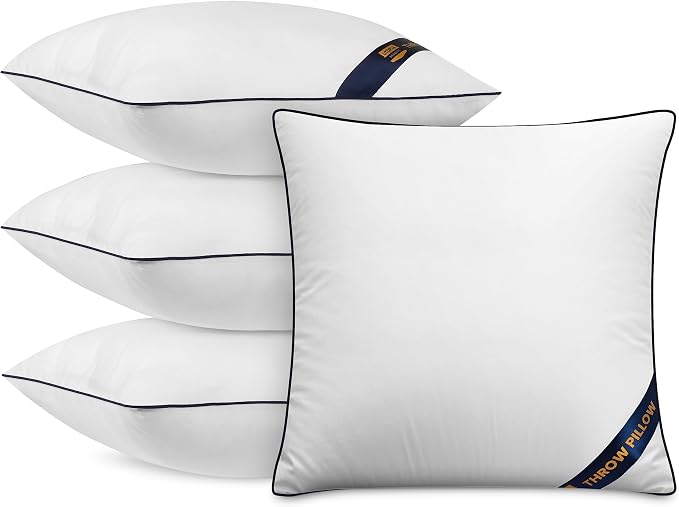 Utopia Bedding 12x12 Throw Pillow Inserts, Decorative Pillows, Plush & by UTOPIABEDDING