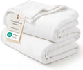 Bedsure GentleSoft Fleece Blanket California King White by Unknown