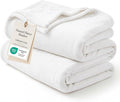 Bedsure GentleSoft Fleece Bed Blankets Full Size White by Unknown