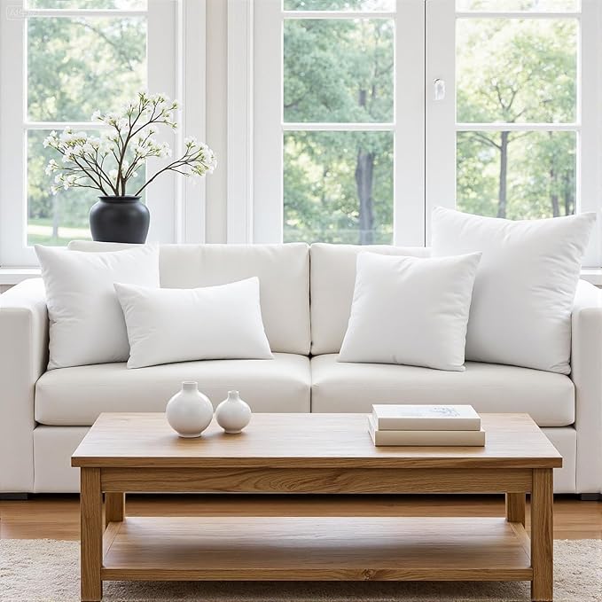 MIULEE 18x22 Inch Throw Pillow Insert - Image 4
