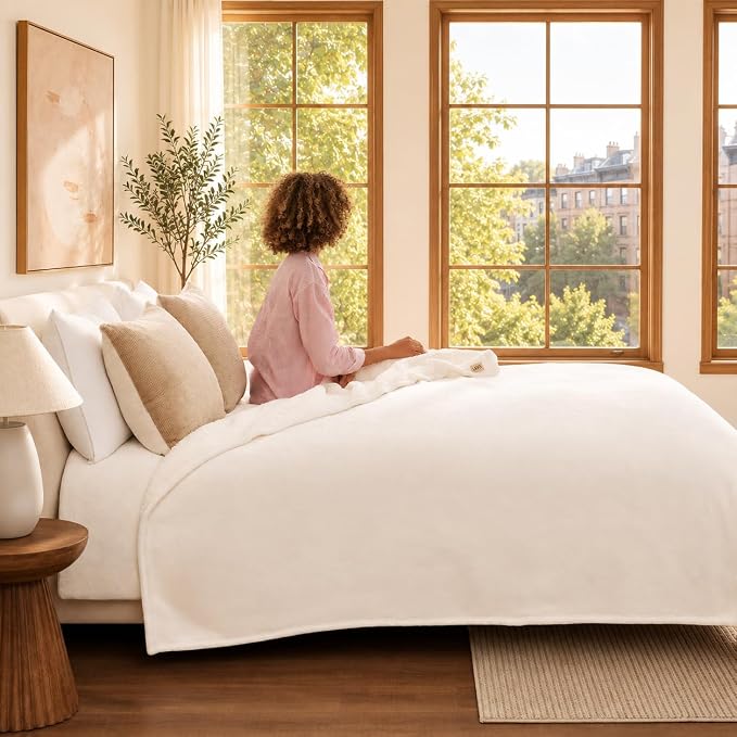 UGG Nita King Blanket, Reversible Plush Fleece, UGG Fluff Plush Face, Smooth - Image 7