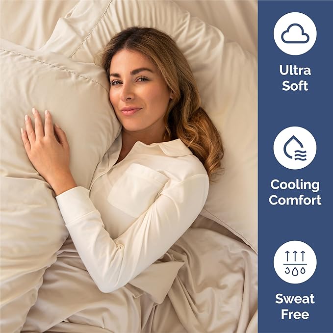 King Sheets Set 6 Piece - Includes 4 Pillowcases - Bed Sheets King Size - Soft Hotel Luxury Bedding - Cooling, Comfy, Fade Free & Breathable - 1 Flat & 1 Fitted & 4 Pillowcases w/ Deep Pockets - Wheat