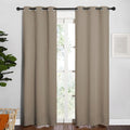 NICETOWN Window Curtain Panels, Thermal Insulated Solid Grommet Blackout by NICETOWN