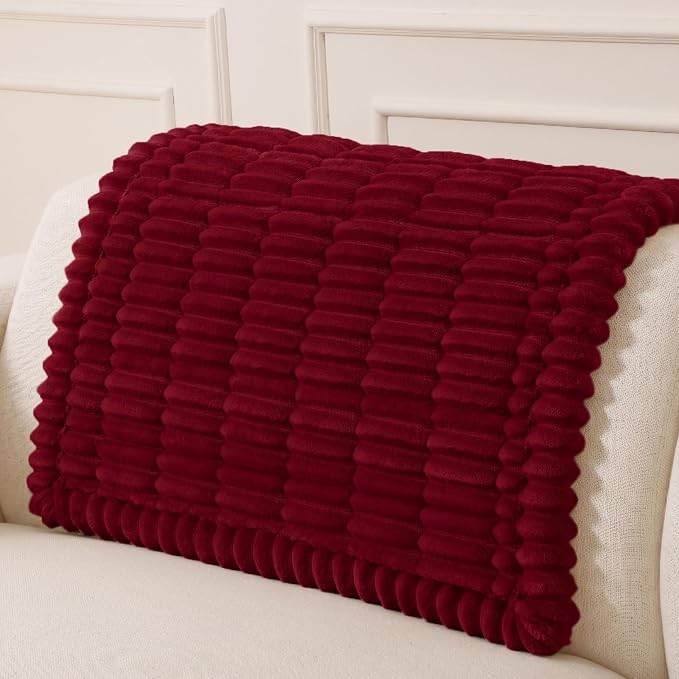 Couch Cover for Dogs, Washable Non Slip Plush Flannel Sofa Protector | Thick by hyha