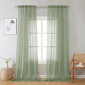 2 Pieces Bedroom Curtains 96" Length by OVZME