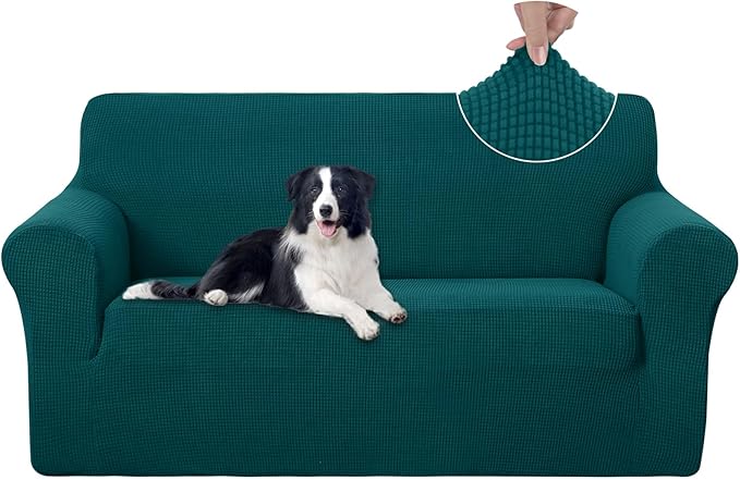 U-NICE HOME Oversized Stretch Loveseat Couch Cover, 1-Piece Sofa cover by U-NICEHOME