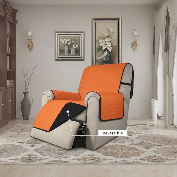 Easy-Going Reversible Couch Cover, Recliner 22 in, Water Resistant Furniture Mat - Image 2