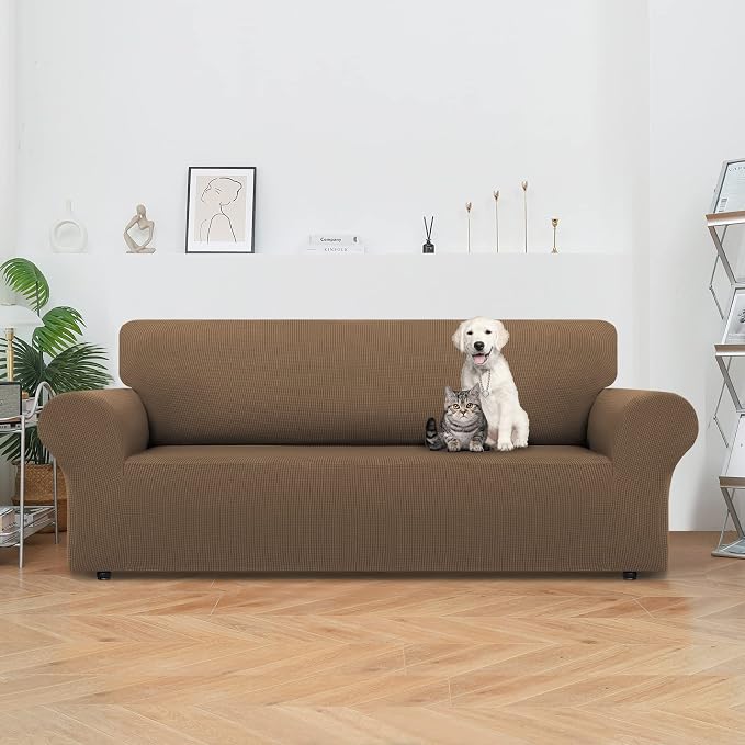 LURKA Stretch Sofa Slipcovers 1 Piece Couch Covers - Image 2