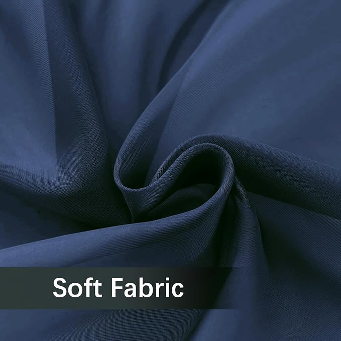 SpaceDresser Sheer Voile Window Treatment Rod Pocket Curtain Panels - Image 6