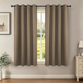 Joydeco Blackout Curtains 45 Inch Length 2 Panels Set, Thermal Insulated Long by JOYDECO