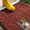 GORILLA GRIP 100% Waterproof All-Season WeatherMAX Doormat, US Designed Natural by Unknown
