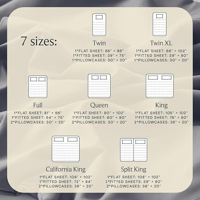 LuxClub Twin XL Sheets - Soft Kids Twin Bed Sheets for Boys and Girls, 3 PC Deep Pockets Wrinkle Free Kids Fitted Sheets Machine Washable Hotel Bedding Silky Soft- Light Grey Twin XL