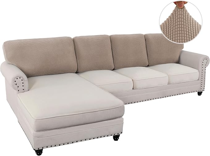 H.VERSAILTEX Backrest Cushion Covers Sectional Couch Back Cushion Covers - Image 2
