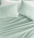 Linen Market Double-Brushed Microfiber King Sheet Set 4 Piece – Oeko-TEX Certified Ultra Soft & Wrinkle-Free - 16" Deep Pocket Sheets - Easy Care King Size - Mint