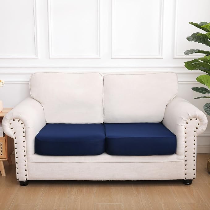 Waterproof Couch Cushion Covers, Stretch Sofa Seat Slipcovers | Stretch Fabric - Image 7