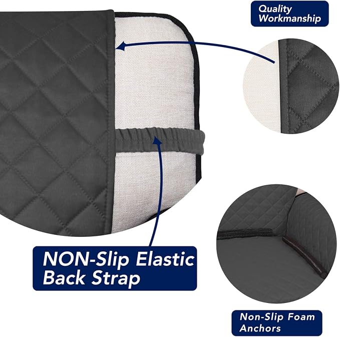 PureFit Reversible Quilted Couch Covers - Image 3