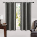MIULEE 100% Blackout Linen Curtains by MIULEE