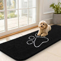 OLANLY Dog Door Mat for Muddy Paws 59x20, Paw Print Design Chenille Mud Mat | by OLANLY