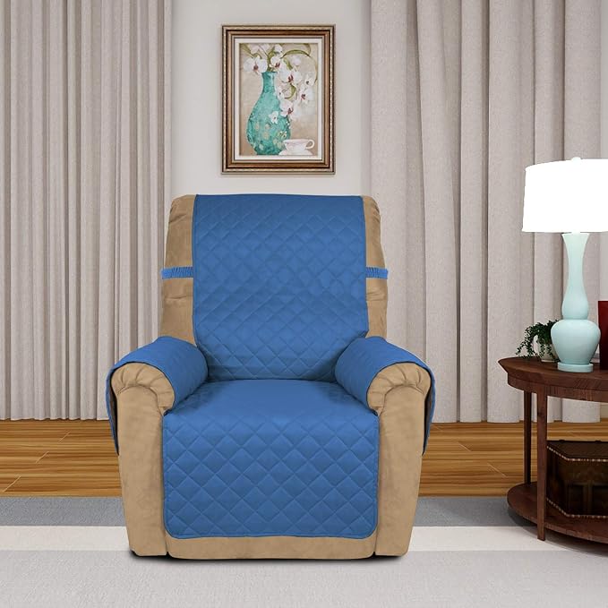PureFit Reversible Recliner Chair Covers Couch Covers - Image 2