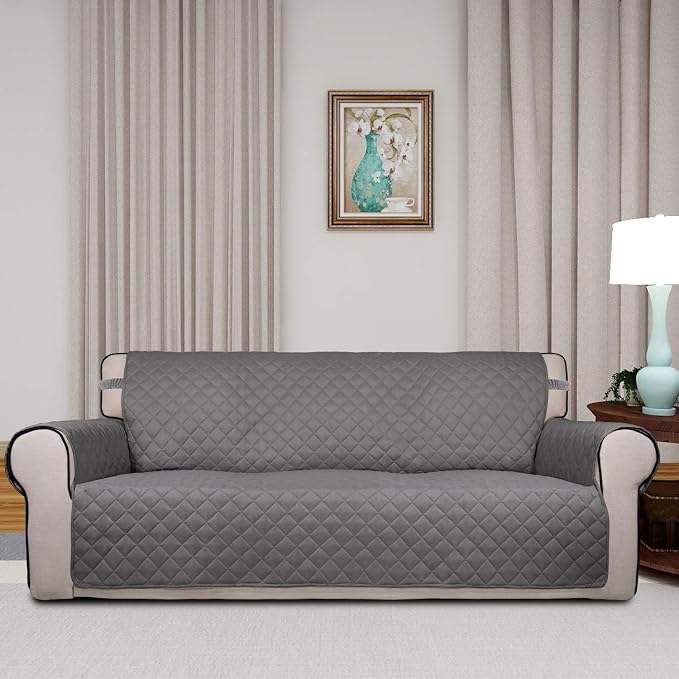 PureFit Reversible Quilted Sofa Cover Dog Couch Covers - Image 2