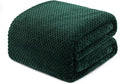 Exclusivo Mezcla Soft Waffle Fleece Bed Blanket Twin XL Size, Cozy Fluffy Design by ExclusivoMezcla