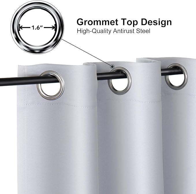 ChrisDowa Room Darkening Curtains - Image 2