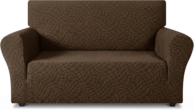 ZNSAYOTX 1 Piece Stretch Loveseat Covers by ZNSAYOTX