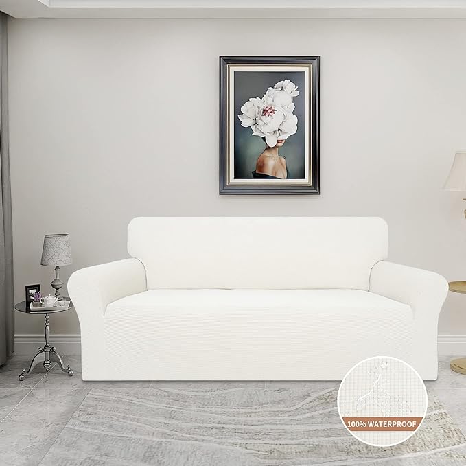 Easy-Going 100% Waterproof Couch Cover, 3 Cushion Couch Slipcover - Image 2