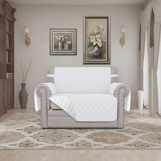 Easy-Going Reversible Couch Cover, Oversized Chair, Water Resistant Furniture - Image 2