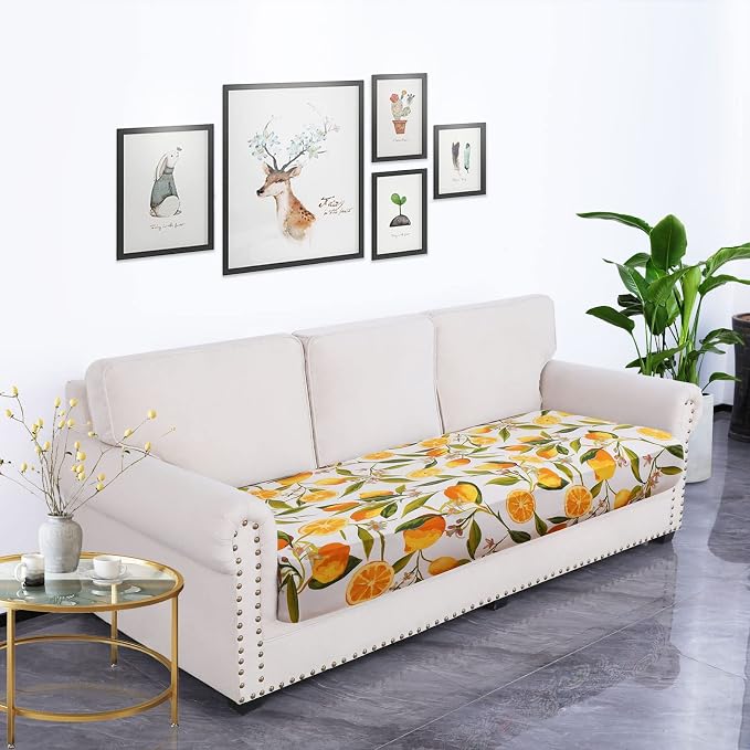 Printed Couch Cushion Covers, Sofa Covers Washable - Image 5