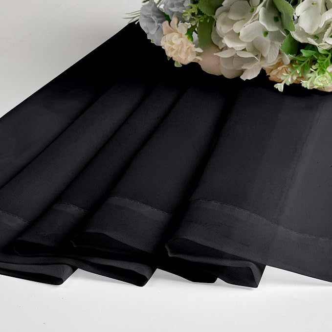 Chyhomenyc Sheer Curtains 63 Inch Length 2 Panels, Soft Airy, Rod Pocket - Image 7