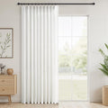 Topfinel 96 Inches Long Pinch Pleated Semi Sheer Curtains by Topfinel