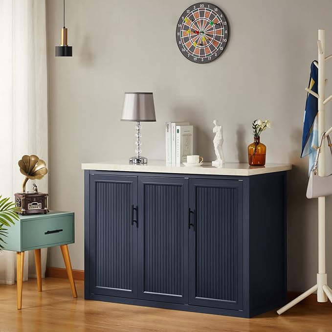 HBL' 10 Pack | 3-3/4 Inch Center to Center Matte Black Cabinet Pulls Kitchen Cabinet Handles,Made of Stainless Steel,Ideal for Cabinet,Drawer,Cupboard and Wardrobe.