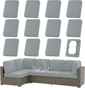 Waterproof Outdoor Cushion Covers, Stretch Patio Slipcovers | UV Resistant by hyha