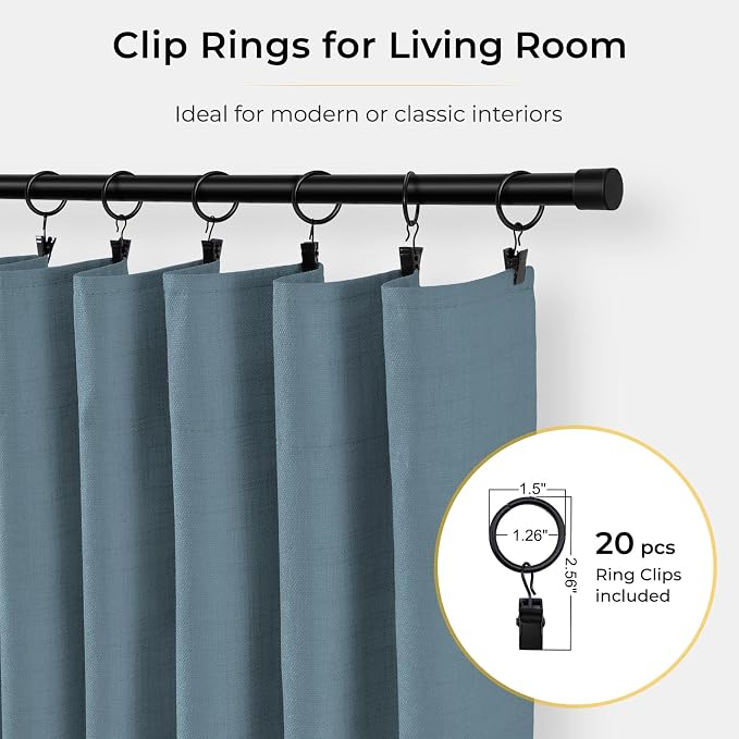 INOVADAY 100% Blackout Curtains - Image 4