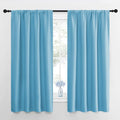 NICETOWN RV Blackout Curtains for Camper Windows, Teal Blue, Short Blackout by NICETOWN
